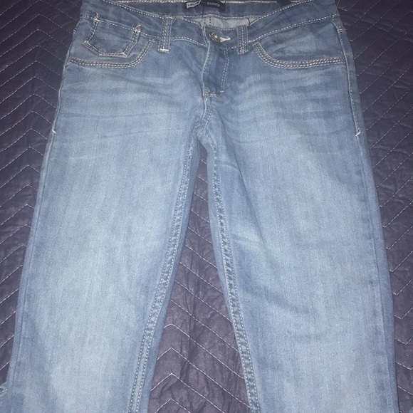 Girls Levi Skinny Jeans - Picture 3 of 5